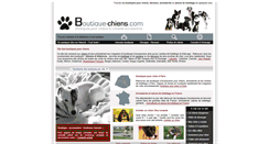 Desktop Screenshot of boutique-chiens.com